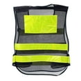 thumbnail image 3 of xinxixnxx High Visibility Safety Vest Security Vest with Lime Reflective Stripes, 3 of 9