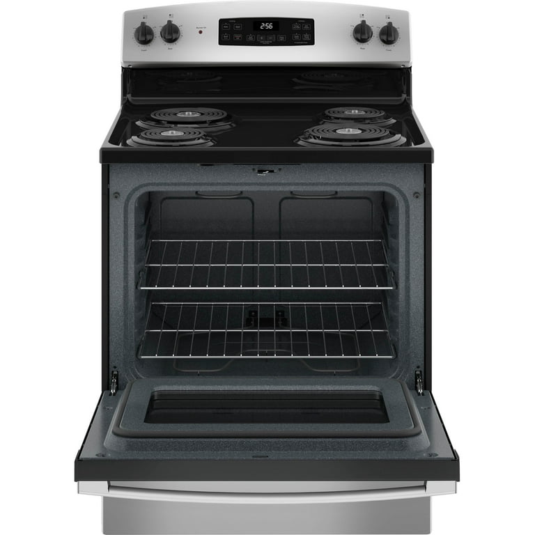 GE APPLIANCES JB256RTSS 30 freestanding coil electric range