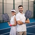 thumbnail image 6 of Pickleball Paddles Set,Pioneer Flower Floral Print Pattern Fiberglass Surface Pickleball Racket Set with 2 Indoor Outdoor Pickleball Balls and Pickleball Bag,Pickle-ball Equipment, 6 of 6