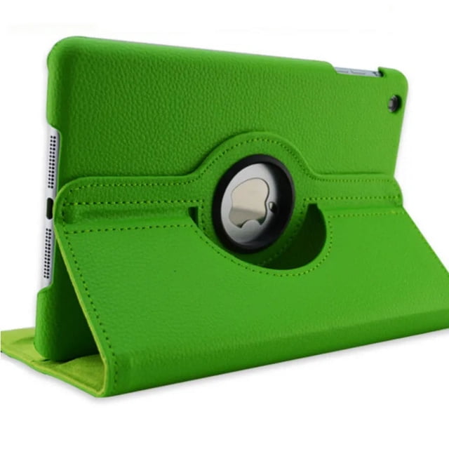 Case For Apple iPad Pro 12.9 360 Rotating Smart Cover iPad 12.9 Pro 3 4 5 6th Gen 12.9" PU Leather Protective Funda Tablet Shell Green Pro12.9 5th Gen 2021