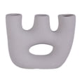 thumbnail image 4 of Jarrón de arte creativo, contenedor moderno, accesorios, mesa, decorativa, escultura para de mesa, decoración de escritorio, cocina, , Gris oscuro Gloria Jarrón Nórdico, 4 of 9