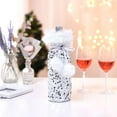 thumbnail image 4 of Wine Bottle Covers Sequins Bow Decorative Portable Drawstring Wine Bottle Bags for Christmas, 4 of 8
