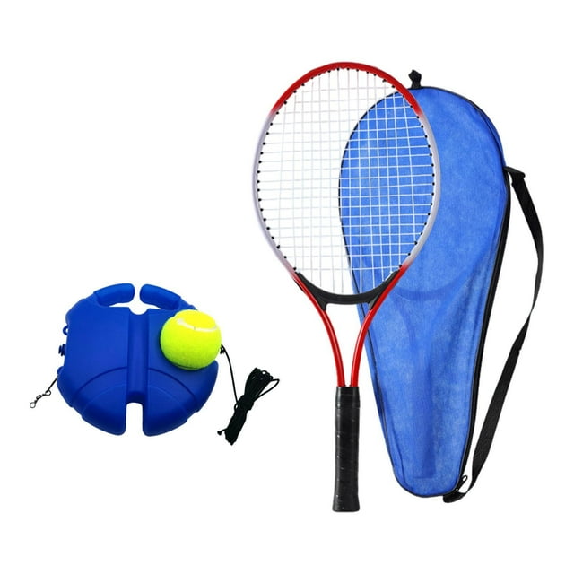 Raqueta de tenis, reboteador ligero para entrenamiento personal Niños Rojos
