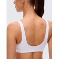 thumbnail image 5 of CRZ YOGA Butterluxe Twist Deep V Neck Sports Bra For Women, 5 of 7