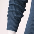 thumbnail image 5 of MIASHUI Chandail-Over à Manches Longues Col Rond Couleur Unie Mode Automne Hiver pour Hommes Veste Décontractée Confortable en Fil Doux Bleu,m, 5 of 5