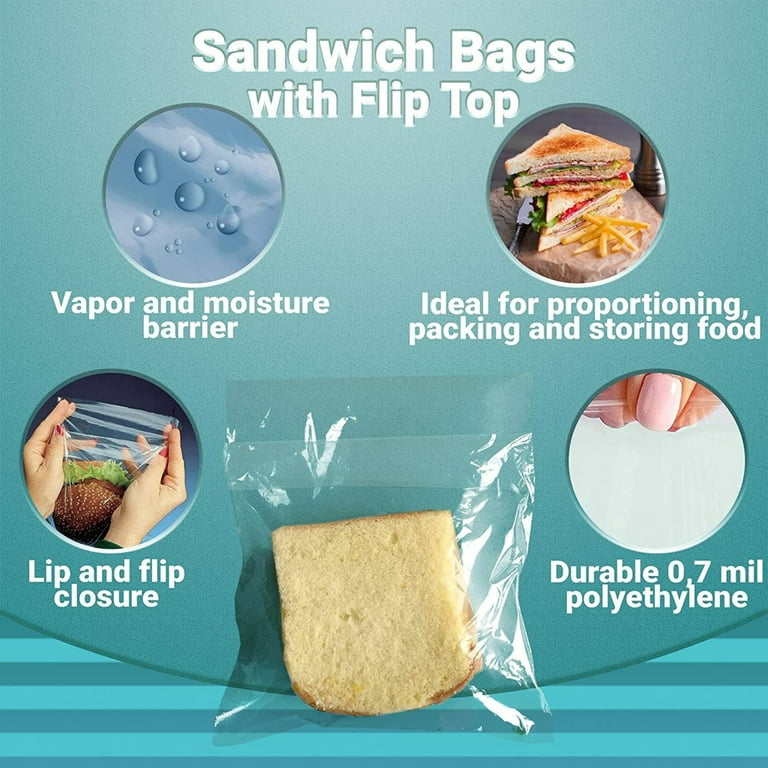 7 x 7 Sandwich Bags