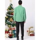 thumbnail image 5 of Camisa a cuadros para hombre Lars Amadeus Verde blanco M, 5 of 6