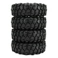 thumbnail image 4 of RC Off Road Vehicle Tires, Uneven  Texture 1.9 Inch RC Tyre Rubber  For RC Off Road Vehicle Black,White,Green,Red, 4 of 8
