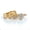 Gold, variant on Couple Rings 1CT Heart AAA CZ Yellow Gold Plated Women Wedding Ring Sets for Him and Her Rings