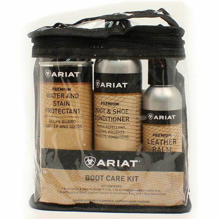 Ariat Boot Care Waterproof Conditioner Leather Balm (Best Leather Boot Care Kit)