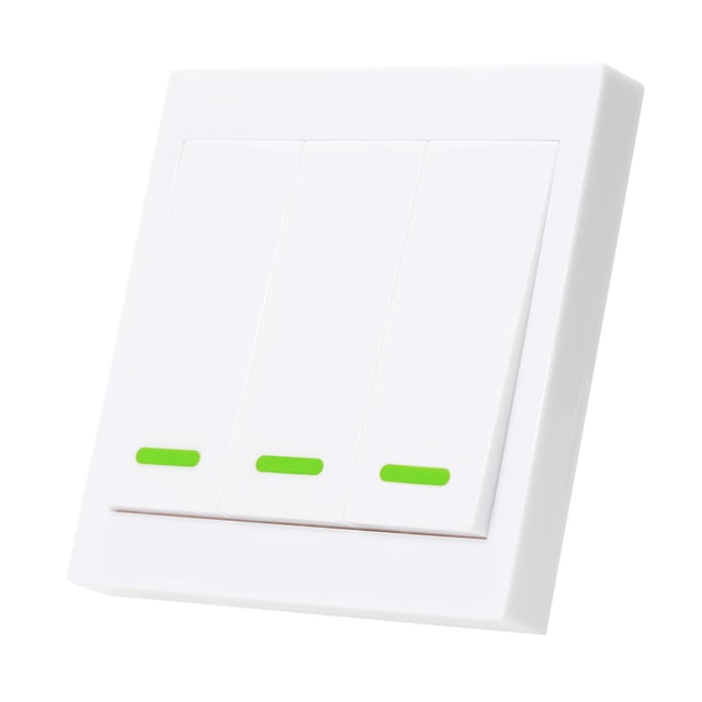 eWeLink Pulsador Interruptor de luz de pared Mando a distancia 3 Gang