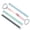 Pink+Blue+Green+Gray, variant on Resistance Bands with Detachable Handles, 4-Level 10-25LB Pull Bands for Arm, Back & Glute Workout