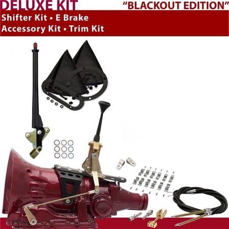 American Shifter 2004R Shifter Kit 6 in. E Brake Cable Clamp Clevis Trim Kit for D4CB5