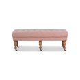 thumbnail image 4 of Linon Isabelle 50" Wood Upholstered Bench in Pink, 4 of 10
