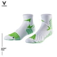 thumbnail image 4 of Professional Short Basketball Socks for Men Women Thicken Non Slip Soccer Golf Wear Running Socks Compression Orange, 4 of 6