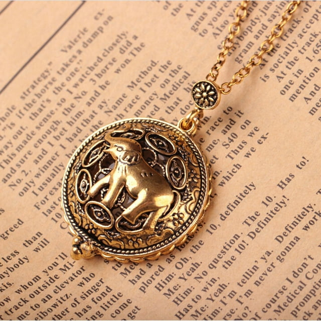 Magnifier Pendant Necklace Magnify Glass Reeding Decorativ NecklaceThe Best Gift for A Loved One