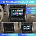 thumbnail image 2 of Estéreo de coche Leadfan Carplay y Android Auto para Nissan Altima, 2 of 7