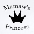 thumbnail image 2 of CafePress - Mamaw's Princess Infant Bodysuit - Baby Light Bodysuit, Size Newborn - 24 Months, 2 of 4
