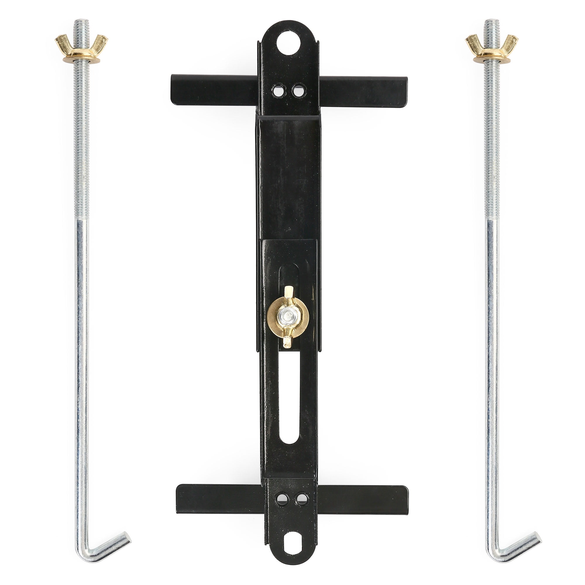 LotFancy Adjustable Battery Hold Down, Universal Battery Bracket with J