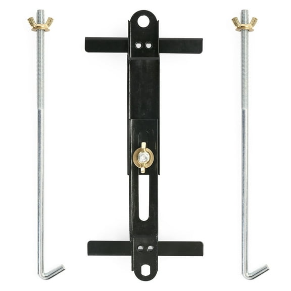 LotFancy Adjustable Battery Hold Down, Universal Battery Bracket with J Hook