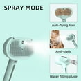thumbnail image 4 of Chewy Viral Steam Brush, Rechargeable Steam Pet Brush for Dogs, Pet GroomingBrush with Spray, PetHair Removal Comb with Steamer, Dog Mist MassageBrush, Magic Wand for PetHair (White), 4 of 10