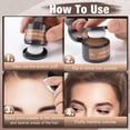 thumbnail image 6 of Instantly Hair Powder, Root Touch Up Hair Color Hairline Powder, Women Men Hair Powder Elevates Hairline for Women Men Thinning Hair, Light Brown, 6 of 11