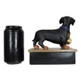 thumbnail image 6 of Award Trophy Dachshund Puppy Dog With Gold Medal Standing On Stage Figurine, 6 of 6
