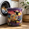 thumbnail image 3 of Tong Large Laundry Hamper With Lid And Handles For Bedroom Bathroom Closet Storage Organizer, 3 of 5