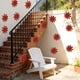 thumbnail image 5 of CREATITOY Outdoor Garden Iron Daisy Wall Hanging Decorative Art, 5 of 6