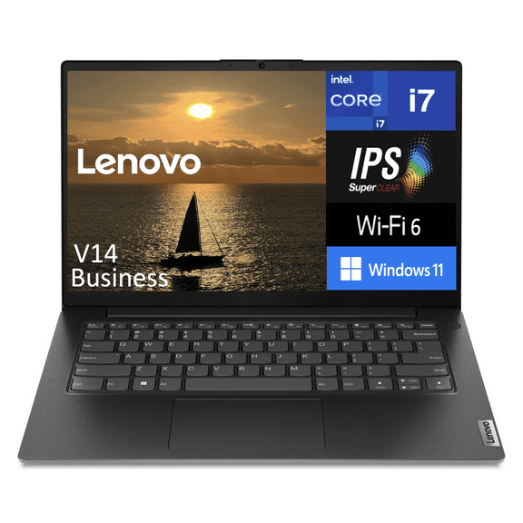Lenovo V14 IRU Business Laptop 14.0in IPS FHD Display (Intel i7-13620H, 12GB DDR4, 2TB PCIe SSD, Intel UHD, WiFi 6, Webcam, Bluetooth 5.2, Win 11 Home)