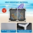 thumbnail image 7 of Extra Large Pool Storage Bin, 214 Gallons, 48.4’’ L, Rolling Poolside Mesh Container for Pool Toys & Floats, Waterproof Outdoor Pool Storage with Wheels, Perfect for Organizing Pool Accessories, 7 of 7