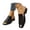 Black, variant on AJGRHE Women's Slipper Fashion Square Toe Open Toe Low Heel Outwear Mule Slippers Comfortable Slide Sandals Casual Summer Green 39
