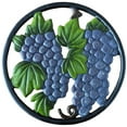 thumbnail image 2 of Dessous de Plat Rond en Fonte Française Style Vintage 7 Pouces, Support de Fondue Chinoise, Style Ferme-Pomme, 2 of 8