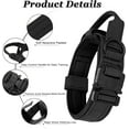 thumbnail image 3 of Ledeak Tactical Dog Collar, Padded Breathable Soft Nylon Pet Collar with Heavy-Duty Metal Buckle, Adjustable Basic Military Dog Collar with Handle for Medium Large Dogs, 3 of 7