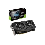 ASUS DUAL-GTX1660S-O6G-EVO - OC Edition - graphics card - GF GTX 1660 SUPER - 6 GB GDDR6 - PCIe 3.0 x16 - DVI, HDMI, DisplayPort