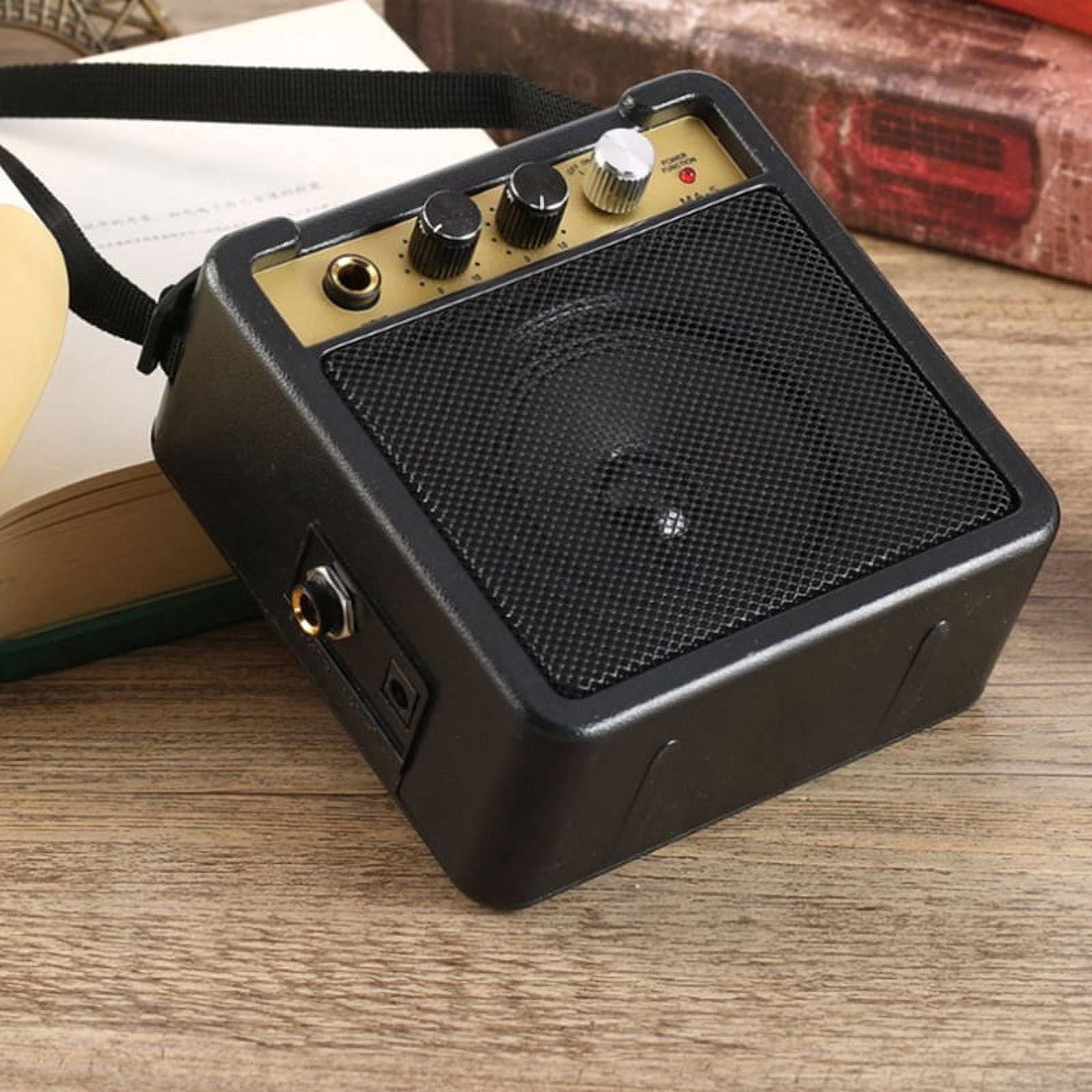 5W Mini Speaker Guitar Amp with Back Clip Speaker Guitar Accessories for Acoustic Electric Guitar Accessories Part