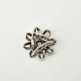 thumbnail image 3 of Sonducket Bufanda anillo elegante oro plata bufandas Pin aleación Vintage moderno exquisito envoltura abrazadera regalos para mujeres joyería pañuelo Accesorios de disfraces plata Sonducket AP004597-02, 3 of 6