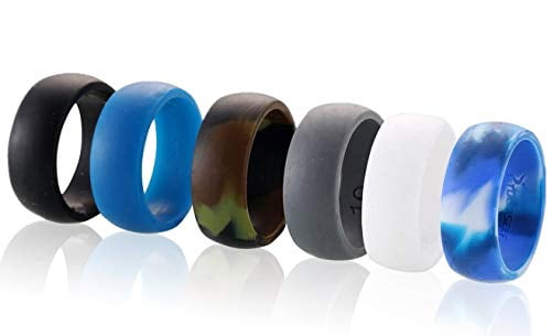 Workout Fitness Athletes Engineers+Gift Box Syourself Silicone Wedding Ring Band for Men Women-4 Pack-Safe Flexible Comfortable Medical Grade Love Rings Set- Fit for Sports & Outdoors Workout Fitness Athletes Engineers+Gift Box Syourself Silicone Wedding Ring Band for Men Women-4 Pack-Safe Flexible Comfortable Medical Grade Love Rings Set- Fit for Sports & Outdoors