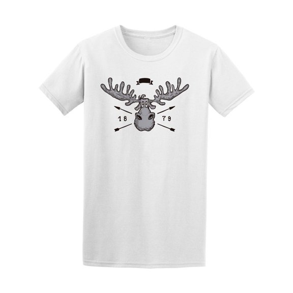 Hipster Elk 1879 Tee Men's -Image by Shutterstock