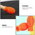 thumbnail image 5 of Worgeous Durable Silicone Drum Stick Protection Caps for Practice with Quick Bounce Orange 2pcs, 5 of 8