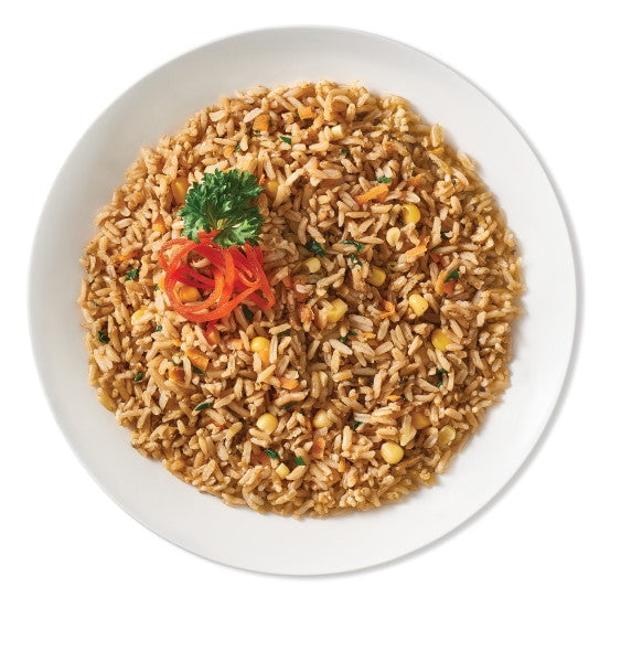 Pack of 6, Tasty Bite Garlic Brown Rice, 8.8 oz