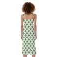 thumbnail image 2 of Shamrock Saint Patrick'S Day Print Slim Fit Midi Cami Dress, Irish St. Patrick'S Day Fashion Summer Maxi Sexy Casual Dress For Women, 2 of 4