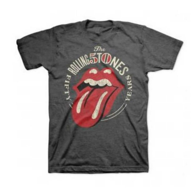 Rolling Stones - Official The Rolling Stones 50th Logo Grey Short ...