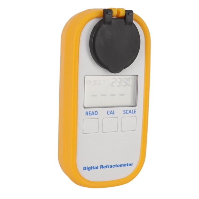 0-80% Brix Meter Refractometer, Sugar Content Refractometer Widely Used Portable For