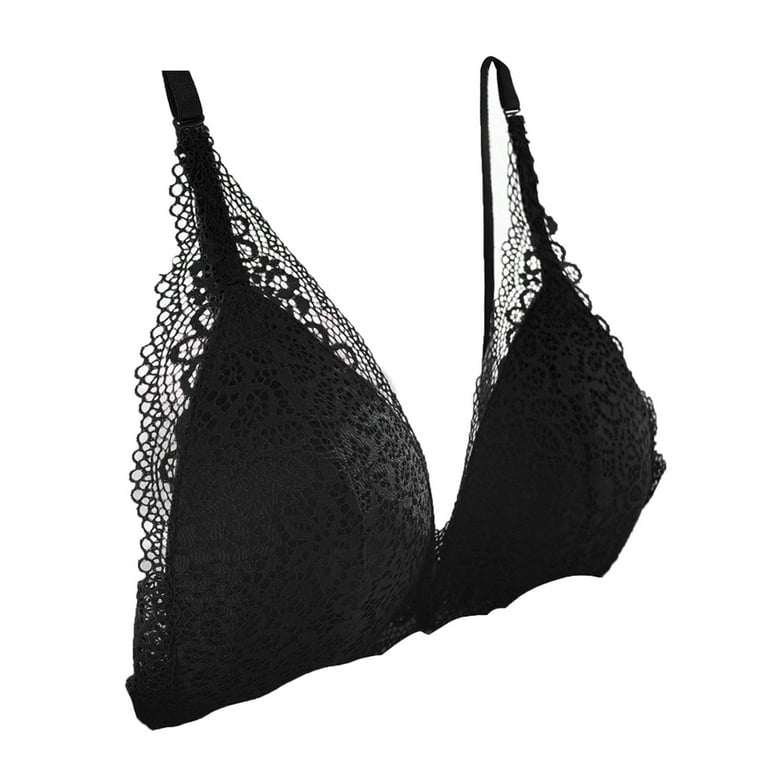 TAIAOJING Push Up Bras for Women Full Cup Thin Underwear Plus Size