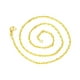 thumbnail image 4 of Collar de cadena de oro chapado en oro de 18 pulgadas para mujer, gargantilla moderna y sencilla. Estilo B, 4 of 9
