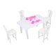 thumbnail image 4 of Juego de mesa y sillas para casa de muñecas Jadeshay en miniatura 1:16, 4 of 14