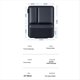 thumbnail image 5 of Bolsa de Almacenamiento de Sintético para Maletero de Coche, Bolsillo Interior para Asiento Trasero Coche, Organizador Colgante de Gran Capacidad para SUV, Sedán, Hatchback, 5 of 5