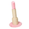 thumbnail image 1 of GROWTH TANK Cat Scratching Post Kitten Scratching Posts 22.5" Tall Pet Cat Tree Kitten Sisal Pink, 1 of 9