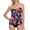 C-Pink162, variant on DHFJKG Women's Strapless Two Piece Swimsuits Floral Flowy Swim Top Briefs Tummy Control Bathing Suit Stylish Beachwear